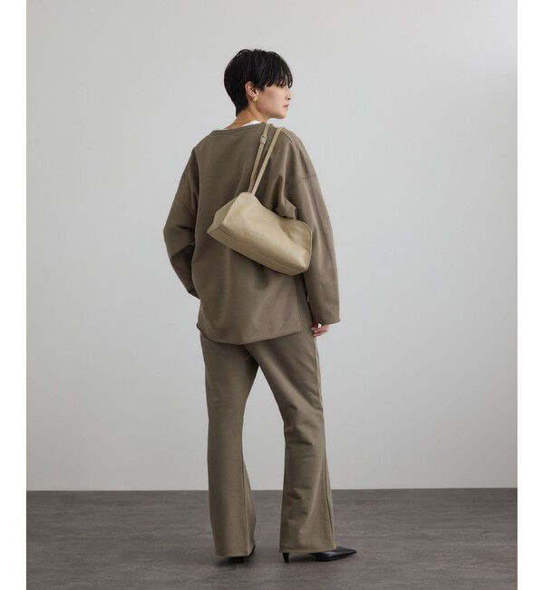 SALON adam et rope'「【WEB・一部店舗限定】セミフレアスウェットパンツ / セットアップ対応」|チノ|