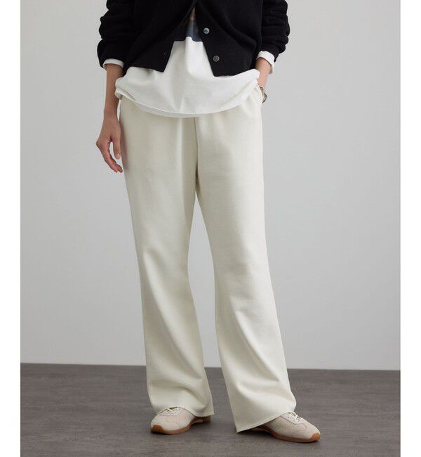 SALON adam et rope'「【WEB・一部店舗限定】セミフレアスウェットパンツ / セットアップ対応」|チノ|