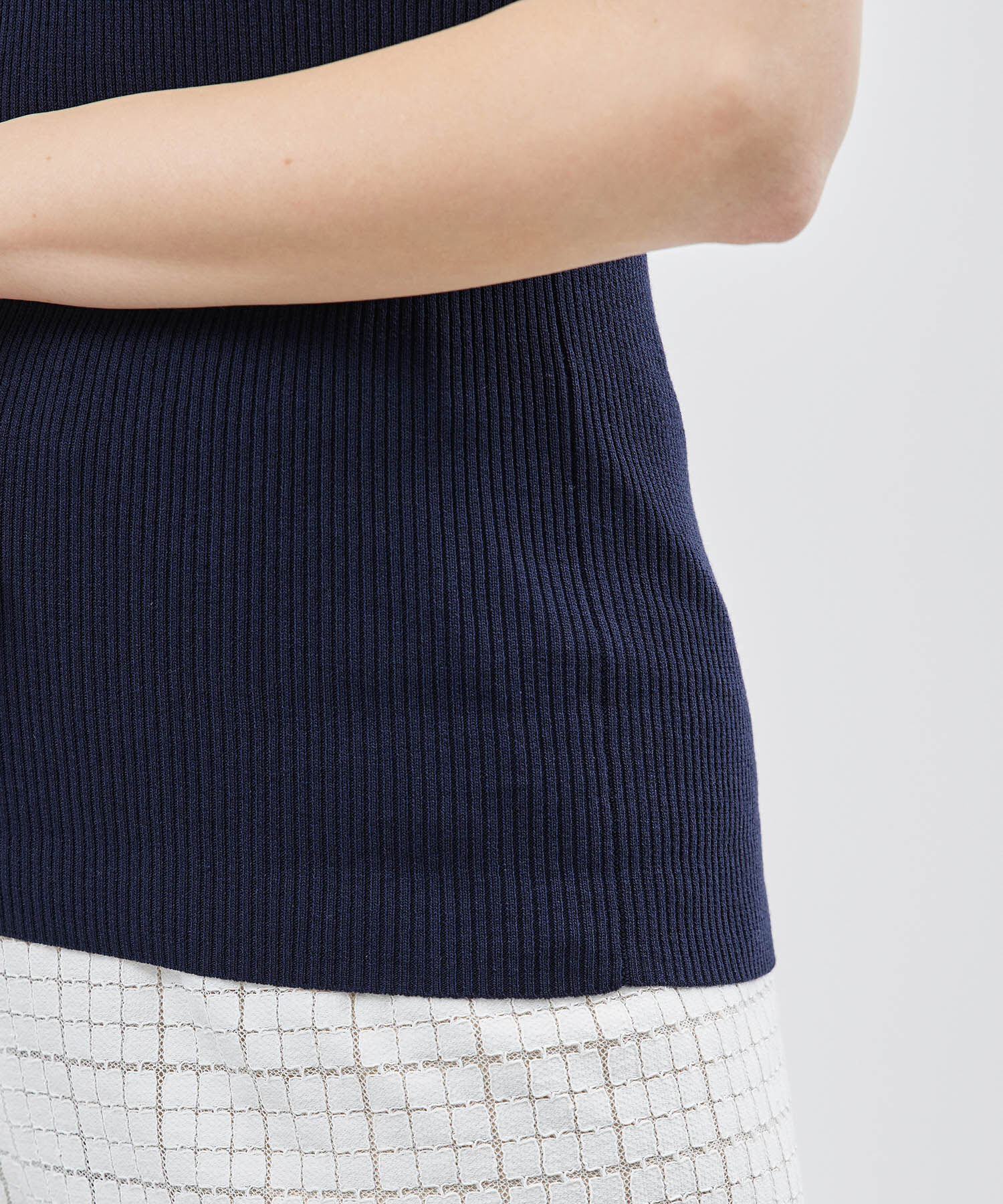 ROPE「【洗える】シルクプロテインニットタンクトップ【メディア掲載】」|タンクトップ|