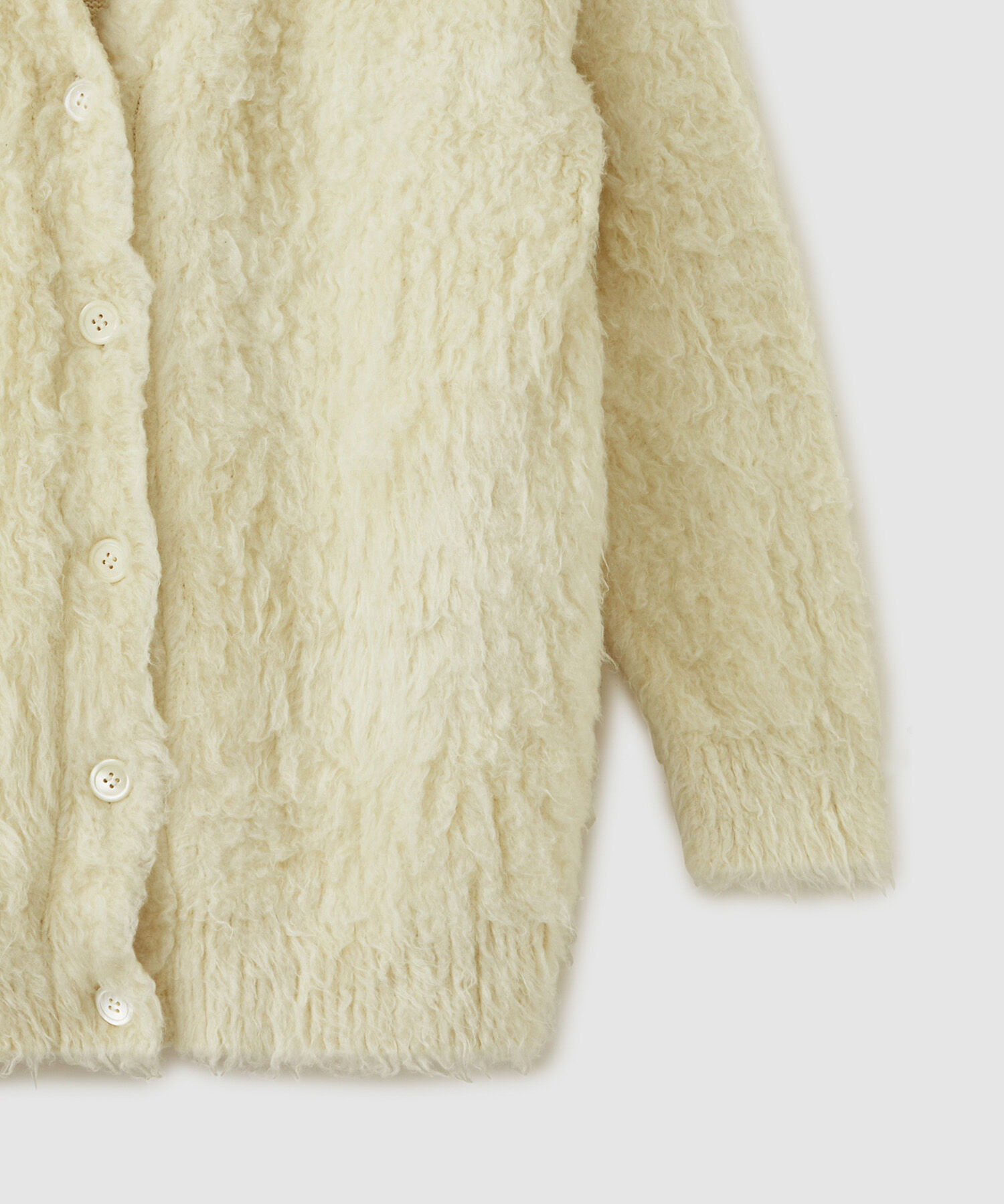 ROPE「シルクシャギーカーディガン/セットアップ対応」|カーディガン|