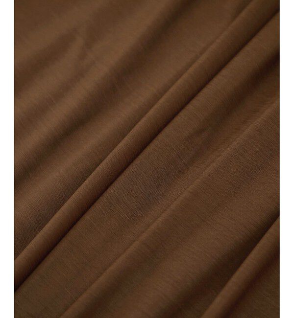 ROPE「【洗える】ブライトネスヤーンギャザーブラウス/セットアップ対応」|シャツ・ブラウス|