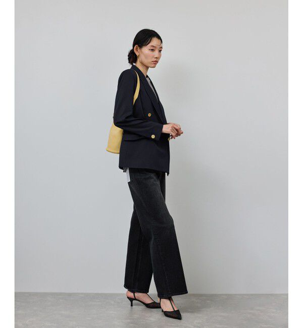 ROPE「ストレッチ金ボタンブレザージャケット」|テーラードジャケット|