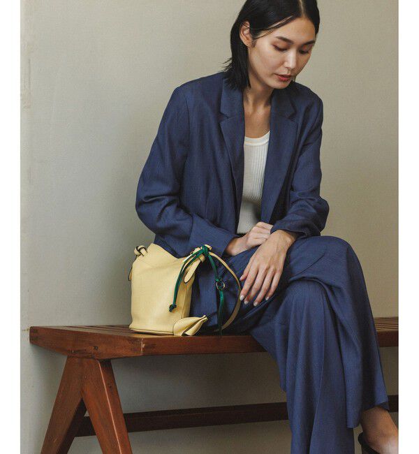 ROPE「【teau・牛革・マルチWAY】panier vine shoulder bag/持ち手長さ調整可能」|ハンドバッグ|