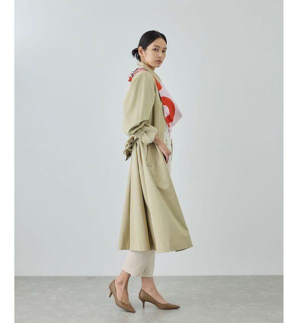 ROPE「トリアセダブルクロス テーパードパンツ/セットアップ対応・イージーケア・26SS」|スラックス|