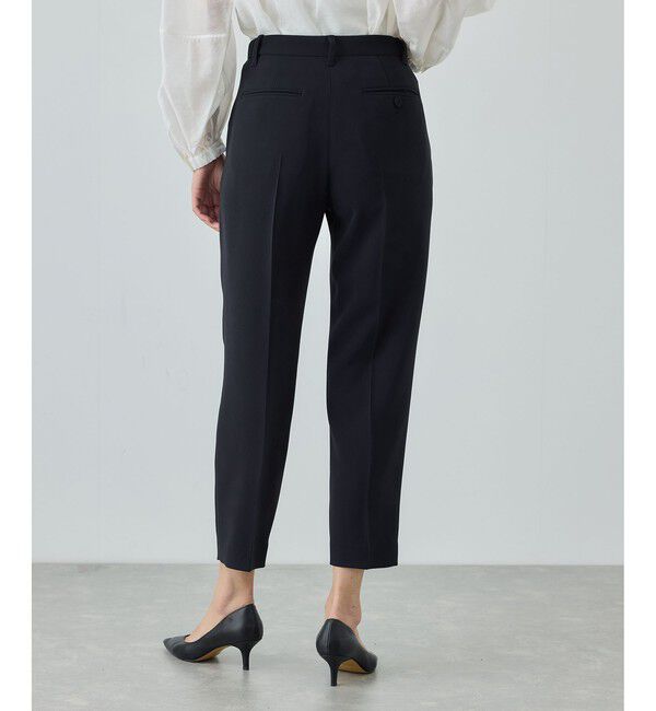 ROPE「トリアセダブルクロス テーパードパンツ/セットアップ対応・イージーケア・26SS」|スラックス|