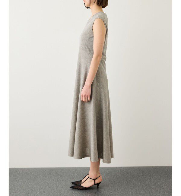 ROPE「LEVITA ニットワンピース/接触冷感・イージーケア」|ワンピース|