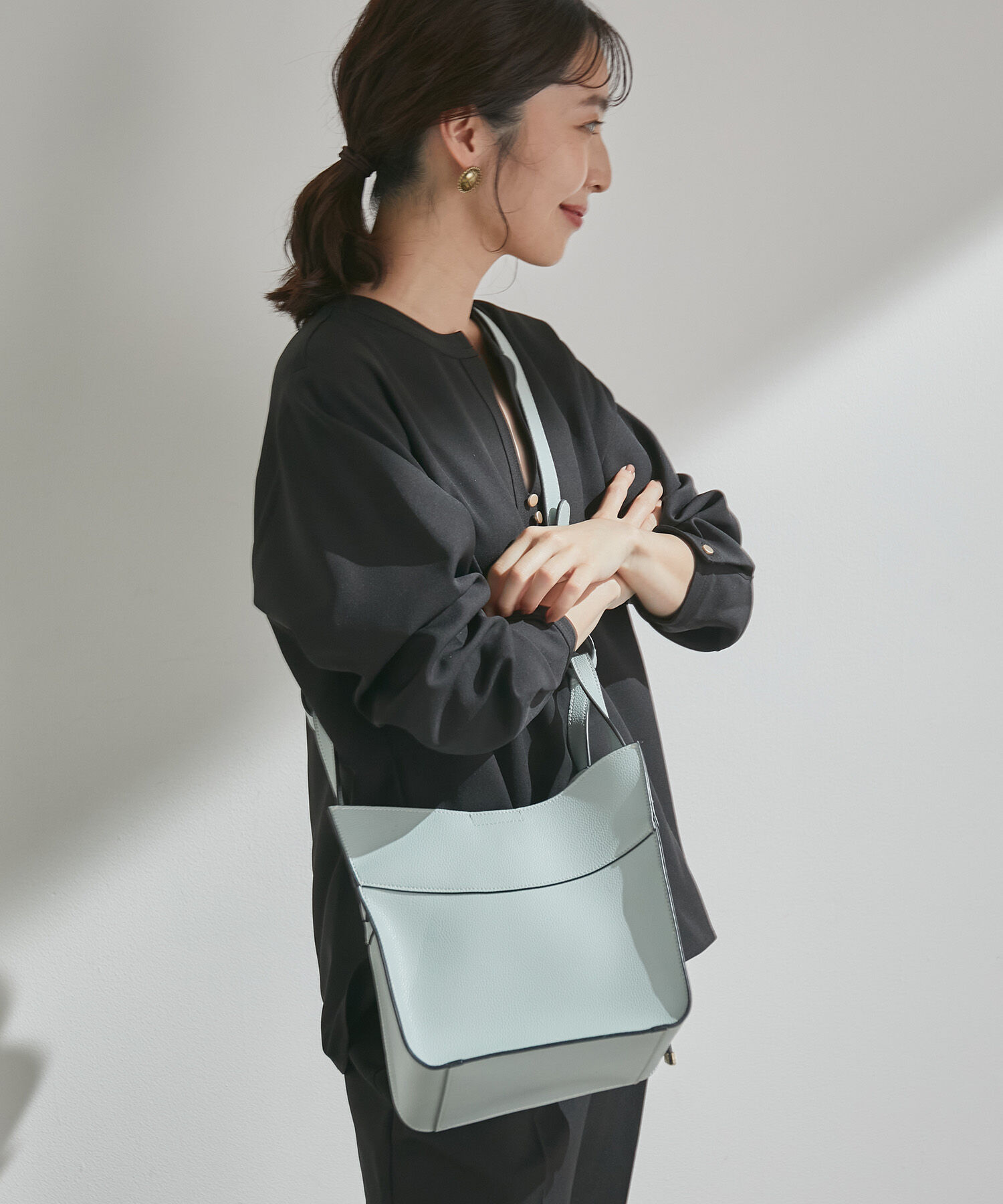 VIS「【新色追加】【マルチWAY】フロントタイバッグ」|ショルダー・メッセンジャー|