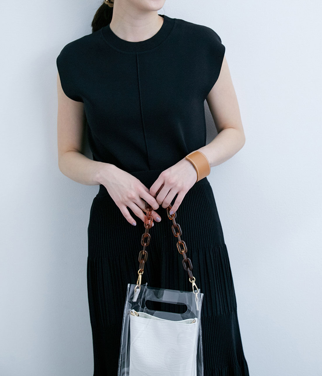 VIS「【10WAY】チェーンクリアバッグ」|ショルダー・メッセンジャー|