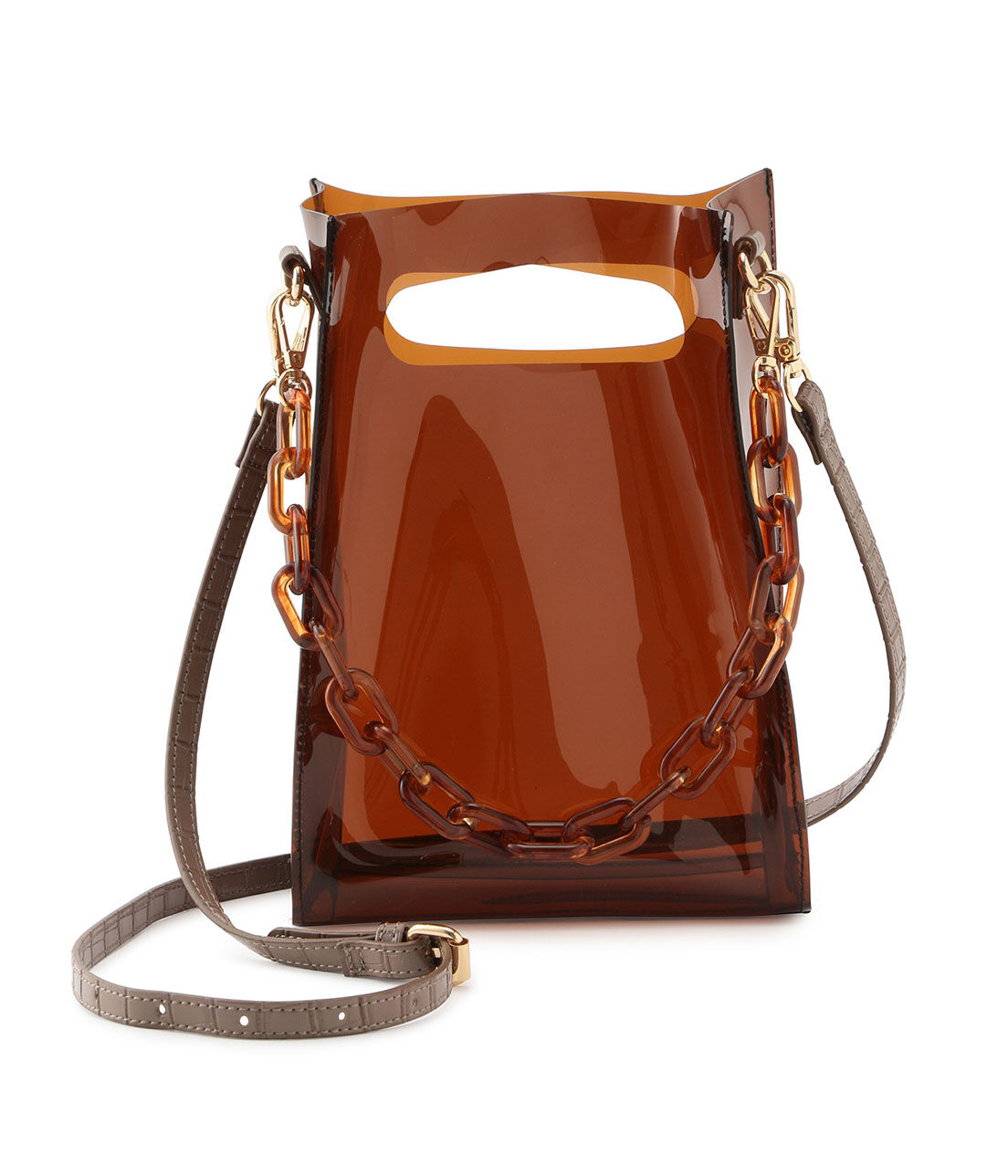 VIS「【10WAY】チェーンクリアバッグ」|ショルダー・メッセンジャー|