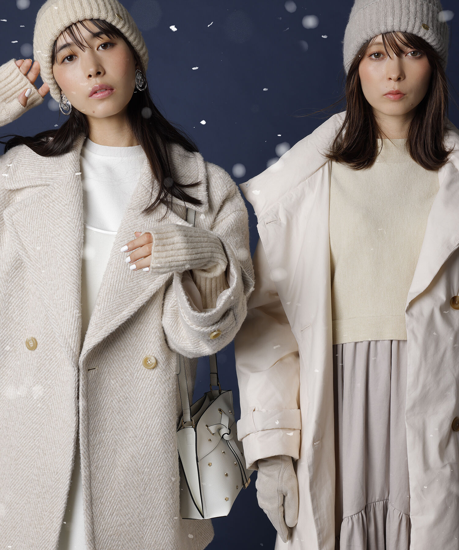 VIS「エアリータッチニットキャップ」|ニット帽|