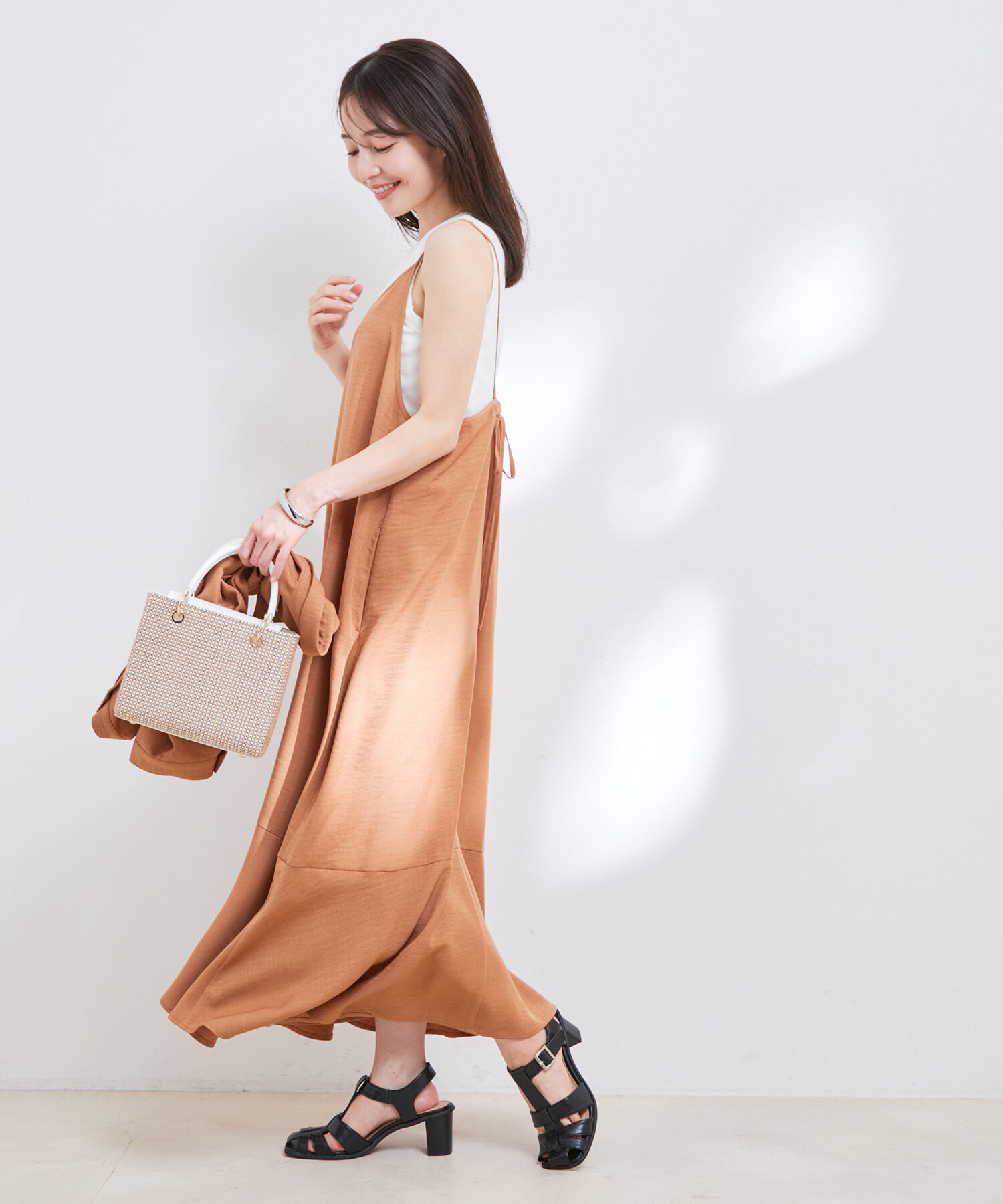 Juze「スクエアトゥヒールグルカサンダル」|サンダル|