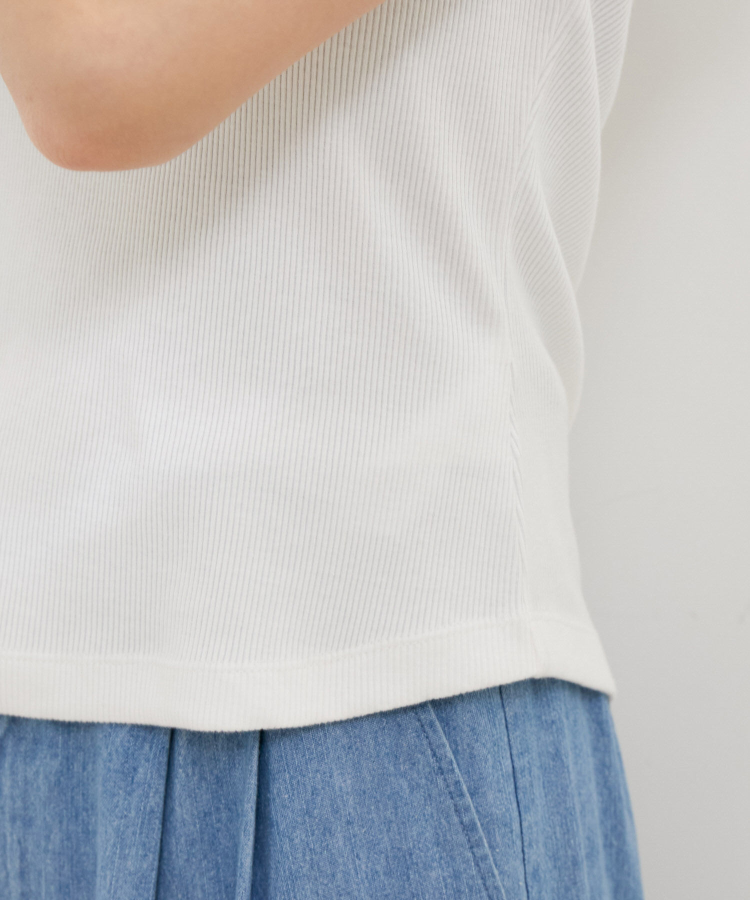 VIS「【洗える】フロントロゴ刺繍タンクトップ」|タンクトップ|