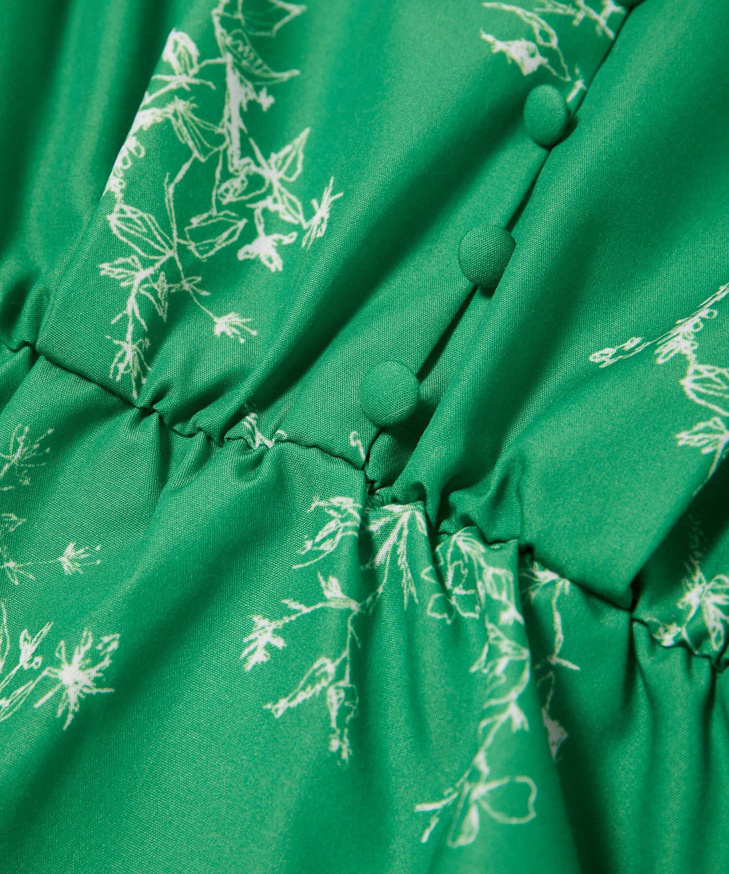 VIS「バルーンスリーブVネックブラウス」|シャツ・ブラウス|