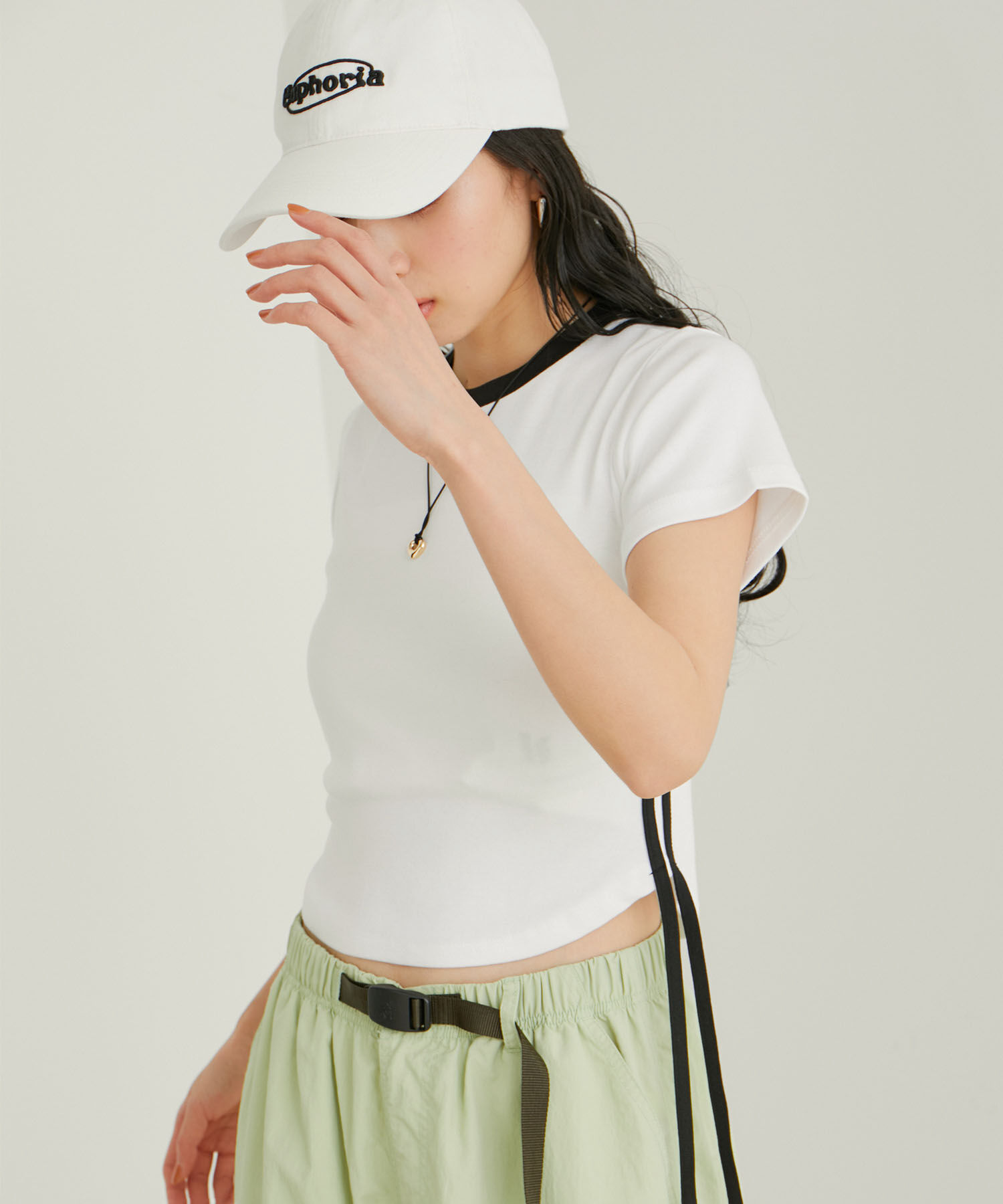 VIS「【WEB/一部店舗限定】サイドラインリボンプルオーバー」|Tシャツ・カットソー|