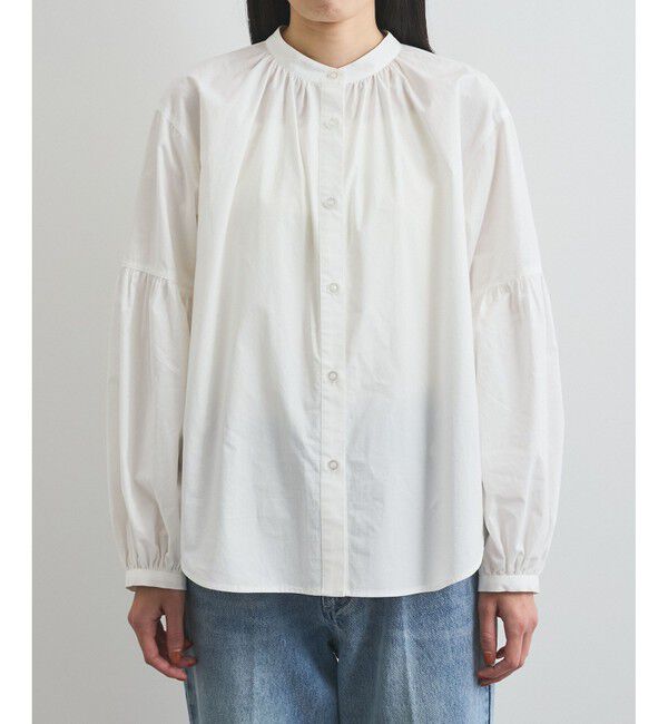 VIS「【洗える】アソートボウタイブラウス(デニム＆シャツ)」|シャツ・ブラウス|