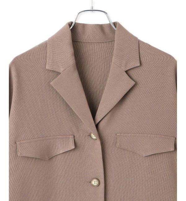 VIS「【防シワ】リネンライクミリタリーシャツジャケット」|ミリタリージャケット|