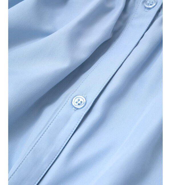 VIS「シャーリングデザインワンピース【WEB限定サイズ】」|ワンピース|