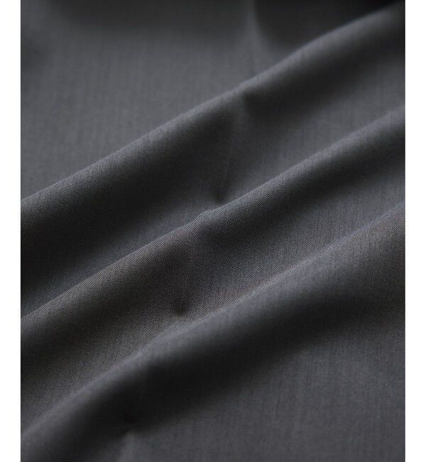 VIS「ベルトディテールタックワイドパンツ/イージーケア」|チノ|