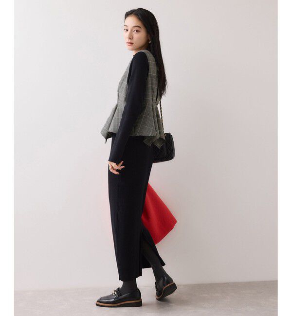 VIS「ビスチェセットニットワンピース」|ワンピース|