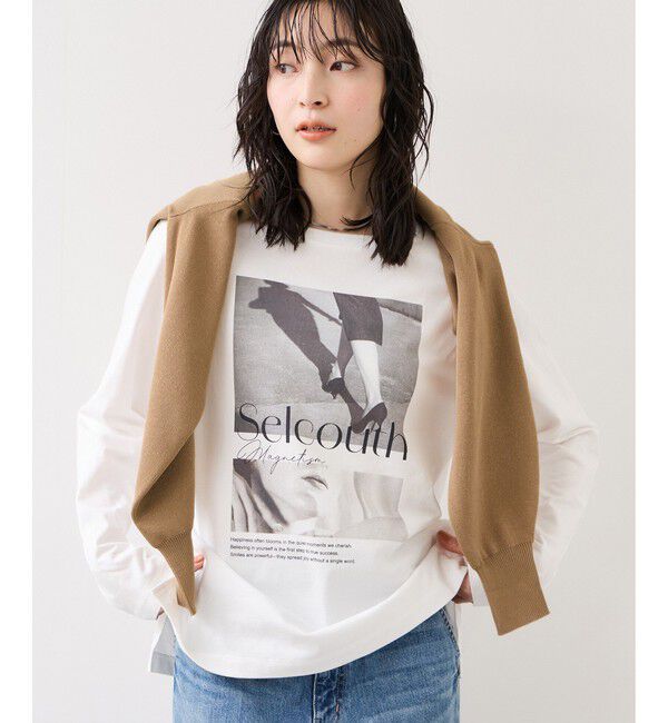 VIS「パールボタンカーディガン」|カーディガン|