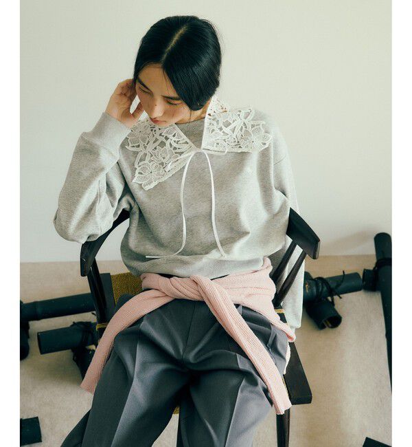 VIS「【POLO BCS】VIS別注オフショルスウェットトップス」|スウェット・ジャージ|