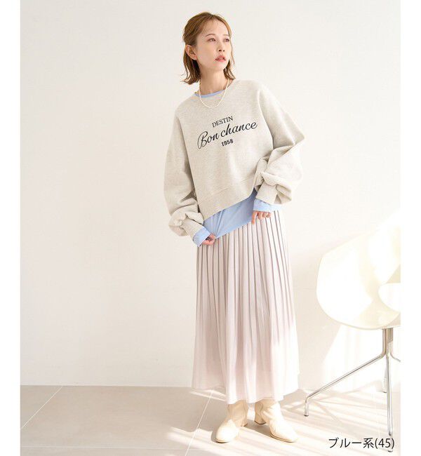 Rope&rsquo;Picnic「シアーカットクルーネックプルオーバー」|Tシャツ・カットソー|