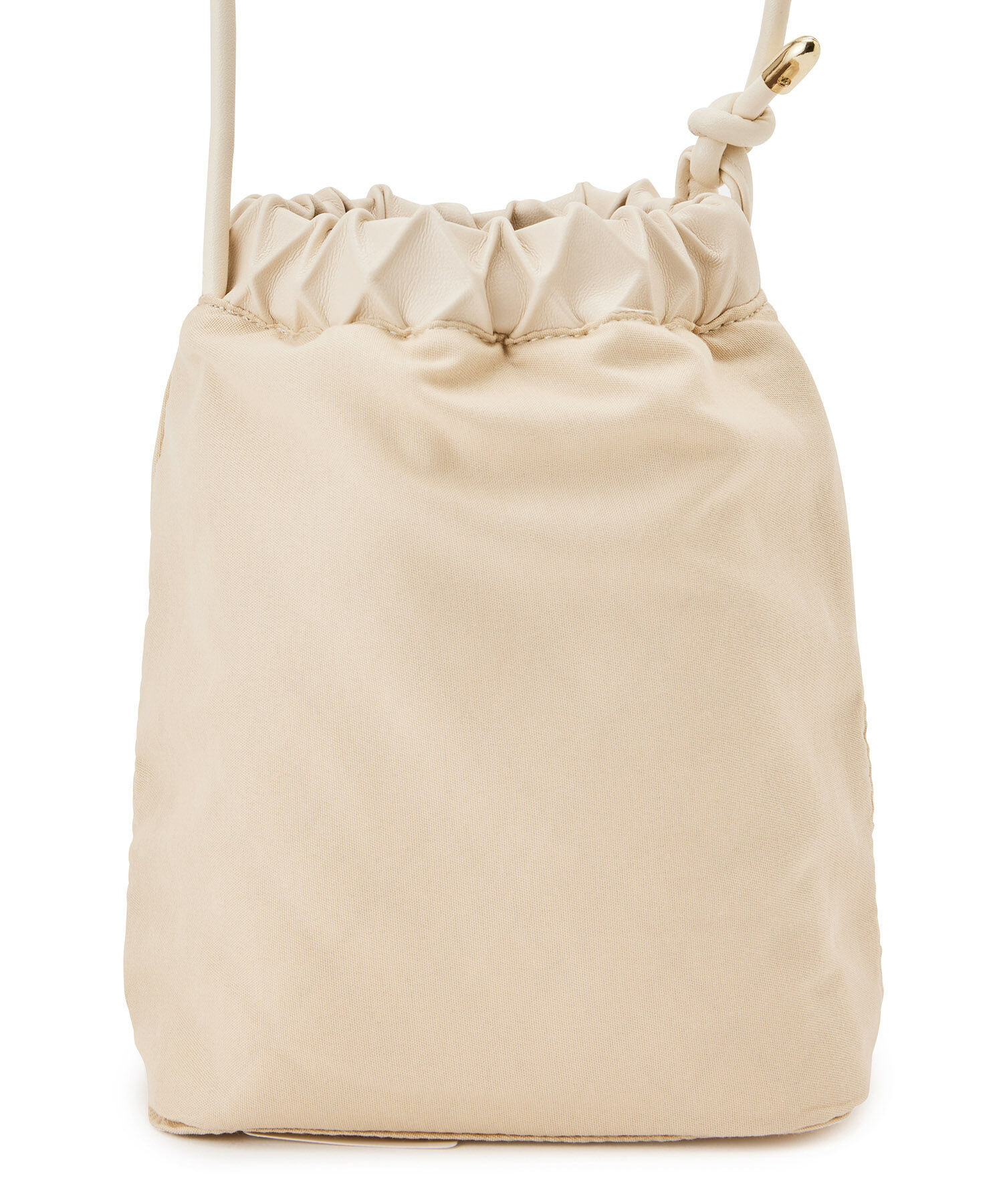 ROPE PICNIC PASSAGE「スクエアエンボスドロストリングショルダーバッグ」|ショルダー・メッセンジャー|