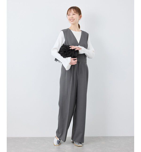 Rope&rsquo;Picnic「【UVカット・接触冷感】イージーケアオールインワン」|オールインワン|