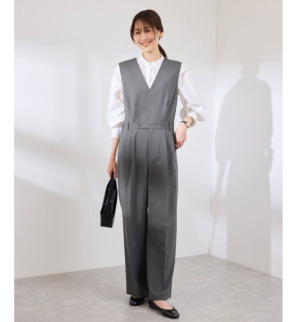 Rope&rsquo;Picnic「【UVカット・接触冷感】イージーケアオールインワン」|オールインワン|