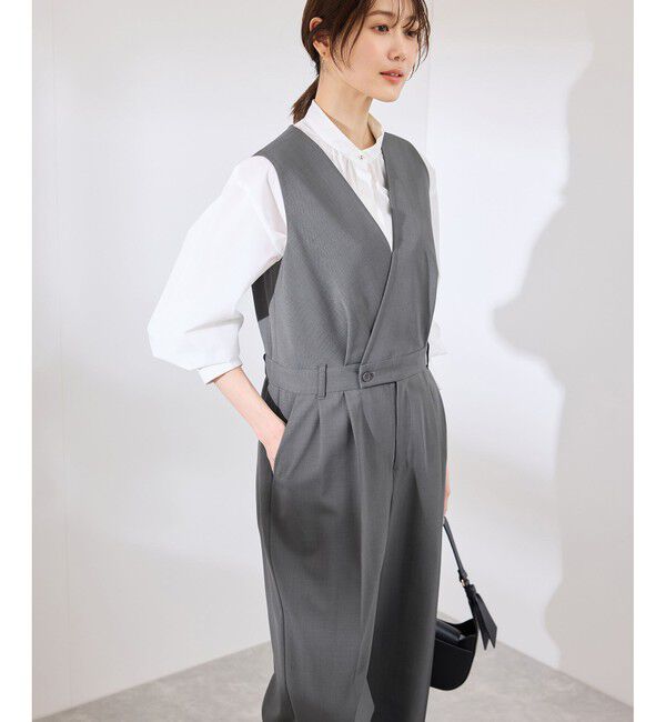 Rope&rsquo;Picnic「【UVカット・接触冷感】イージーケアオールインワン」|オールインワン|