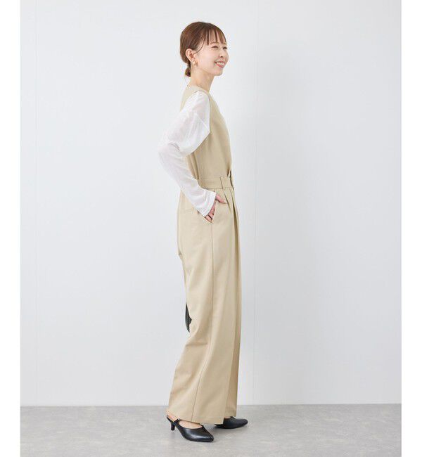 Rope&rsquo;Picnic「【UVカット・接触冷感】イージーケアオールインワン」|オールインワン|