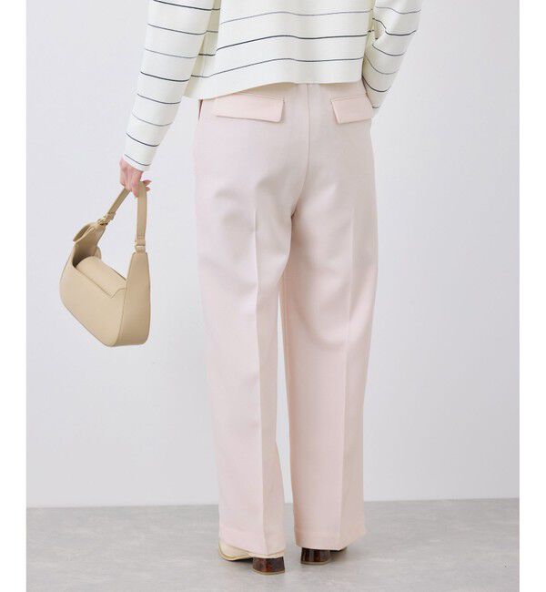 Rope&rsquo;Picnic「【3サイズ展開】ベイカーパンツ/防シワ・マシンウォッシャブル」|チノ|