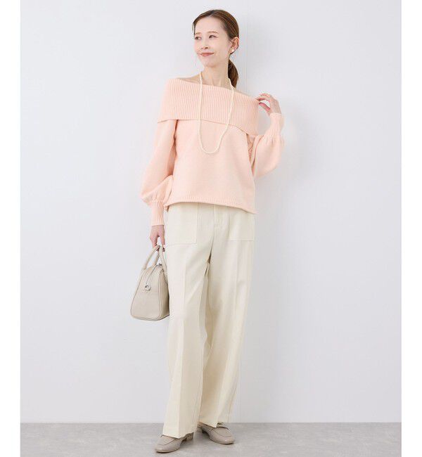 Rope&rsquo;Picnic「【3サイズ展開】ベイカーパンツ/防シワ・マシンウォッシャブル」|チノ|