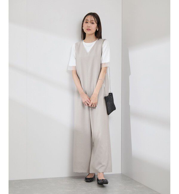 Rope&rsquo;Picnic「【吸水速乾・防シワ】エフォートレスリラックスオールインワン」|オールインワン|