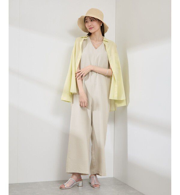 Rope&rsquo;Picnic「【吸水速乾・防シワ】エフォートレスリラックスオールインワン」|オールインワン|