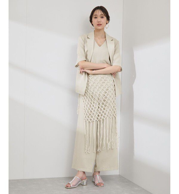 Rope&rsquo;Picnic「【吸水速乾・防シワ】エフォートレスリラックスオールインワン」|オールインワン|