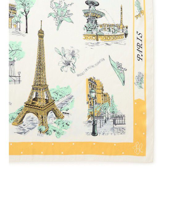 ROPE PICNIC PASSAGE「シティーパターンスカーフ 90cm」|バンダナ・スカーフ|