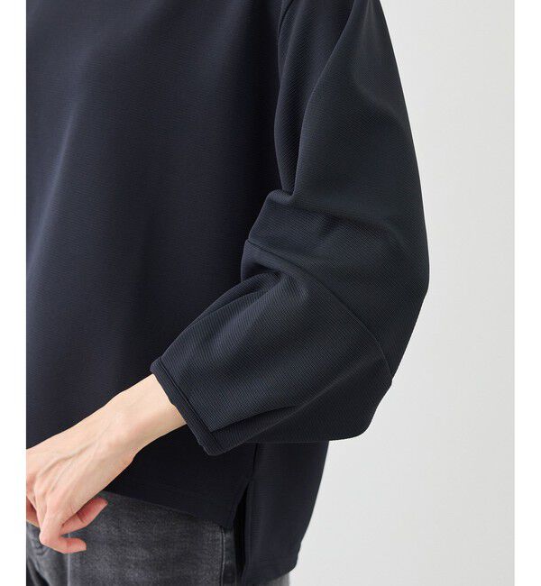 Rope&rsquo;Picnic「ランタンスリーブリップルカットトップス」|Tシャツ・カットソー|