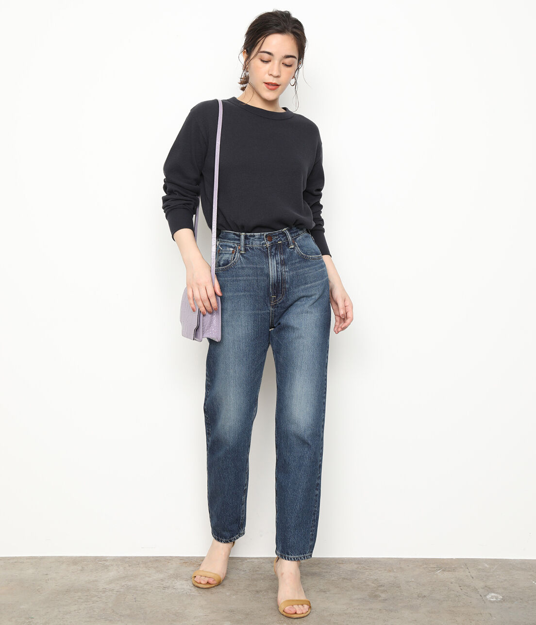 ADAM ET ROPE'「【Hanes for BIOTOP】LONG SLEEVE THERMAL」|Tシャツ・カットソー|