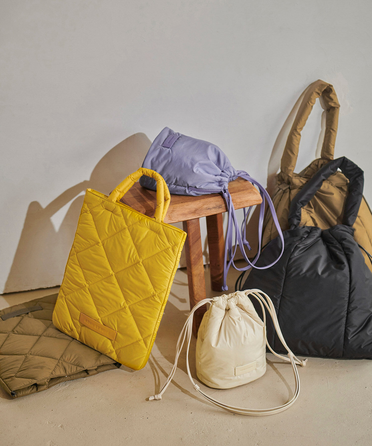 ADAM ET ROPE'「ドロスト軽量マルチトート(撥水)」|トートバッグ|