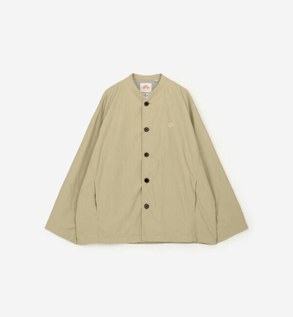 DANTON「DANTON | ナイロンタッサー バンドカラージャケット MEN」|テーラードジャケット|