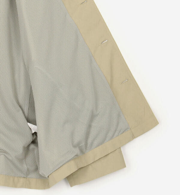 DANTON「DANTON | ナイロンタッサー バンドカラージャケット MEN」|テーラードジャケット|