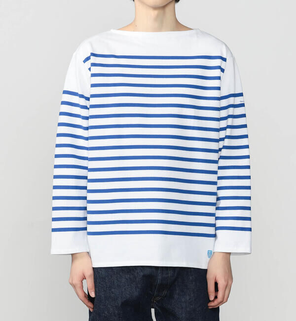 ORCIVAL「ORCIVAL | ラッセル ボートネック フレンチセーラーTシャツ MEN」|Tシャツ・カットソー|