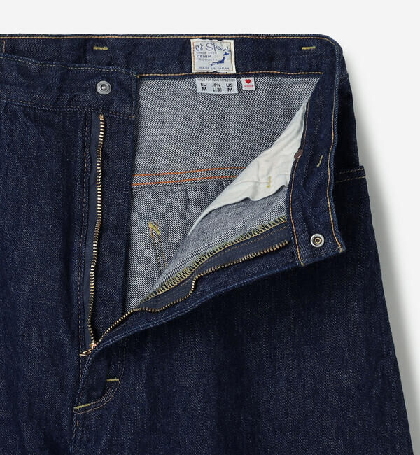  「orSlow | HIGH WAIST SELVEDGE DENIM PANTS WOMEN」|デニム|