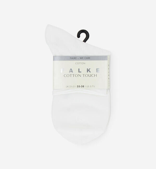 FALKE 「FALKE | 47106 COTTON TOUCH SHORT SOCKS WOMEN」|ソックス|WHITE