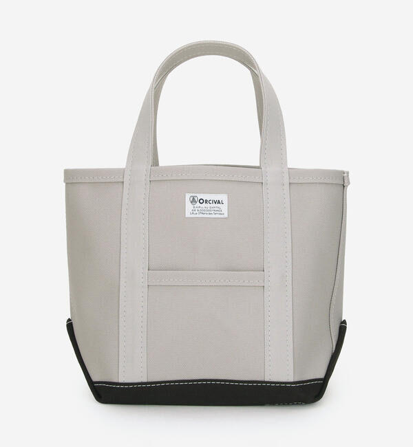 ORCIVAL「ORCIVAL | 帆布 トートバッグ・小 UNISEX」|トートバッグ|GREY系2