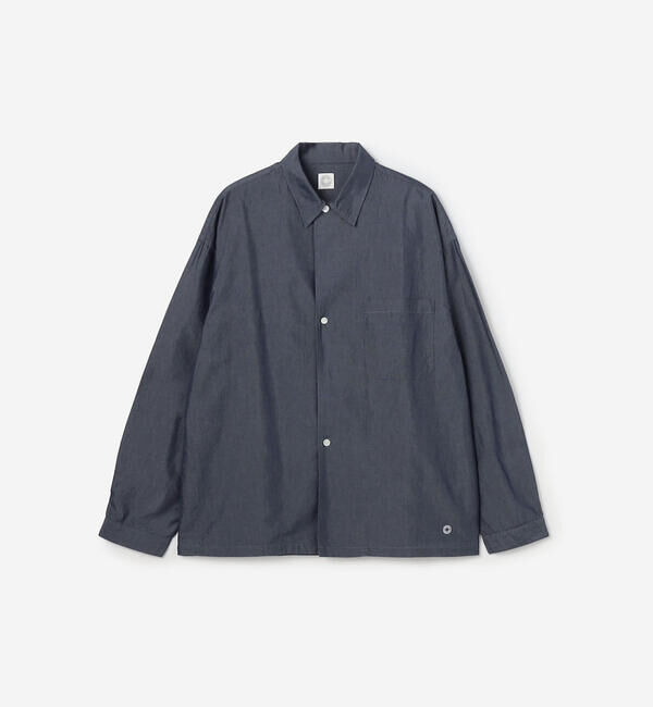 ORCIVAL「ORCIVAL | キュプラコットン レギュラーカラーアウターシャツ MEN」|シャツ・ブラウス|