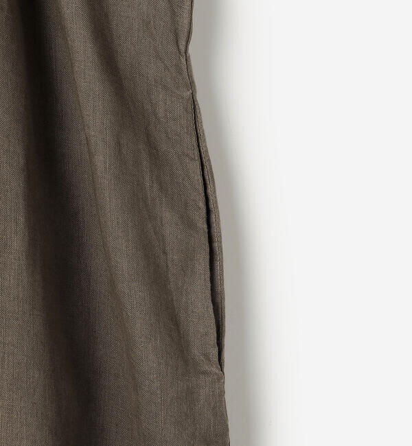  「WALANCE | リネン バルーンスリーブドレス WOMEN」|ワンピース|