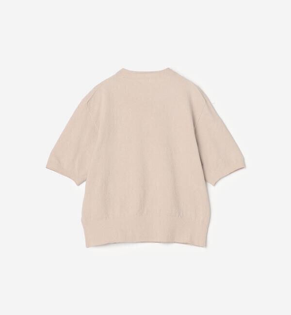 UNFIL「UNFIL | ボトルネック 半袖プルオーバー WOMEN」|ニット・セーター|