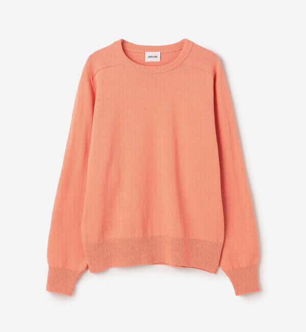 Morris & Sons「MORRIS & SONS | コットン サドルショルダーニット WOMEN」|ニット・セーター|